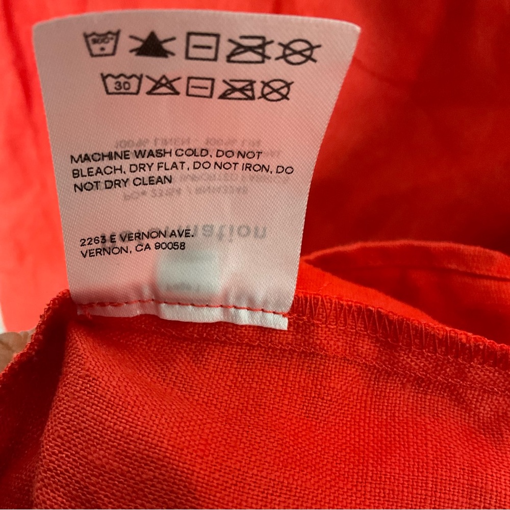 Reformation Red Lace-Up Mini Dress - Picture 7 of 14